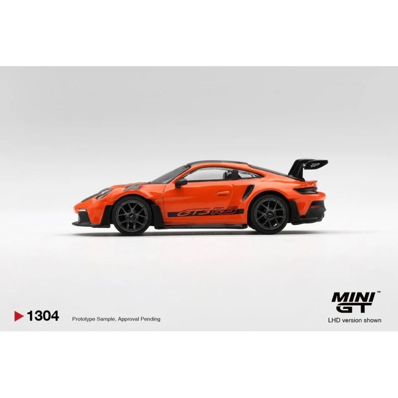 [PRE ORDER] Mini GT 1/64 Porsche 911 (992) GT3 RS Gulf Orange Weissach Package 2024 MGT01304-L Diecast Scale Model