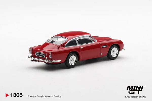 [PRE ORDER] Mini GT 1/64 Aston Martin DB5 1965 Fiesta Red MGT01305-L Diecast Scale Model