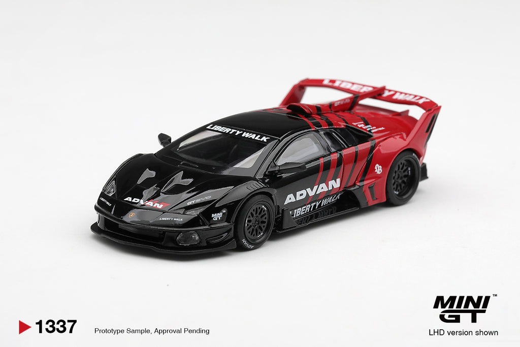 [PRE ORDER] Mini GT 1/64 Lamborghini LB-Silhouette WORKS MURCIELAGO GT Evo Advan MGT01337-L Diecast Scale Model Car