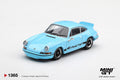 [PRE ORDER] Mini GT 1/64 Porsche 911 Carrera RS 2.7 Gulf Blue with Black Livery MGT01365-L Diecast Scale Model