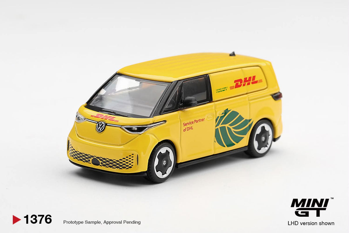 [PRE ORDER] Mini GT 1/64 Volkswagen ID.Buzz DHL Electric MGT01376-L Diecast Scale Model