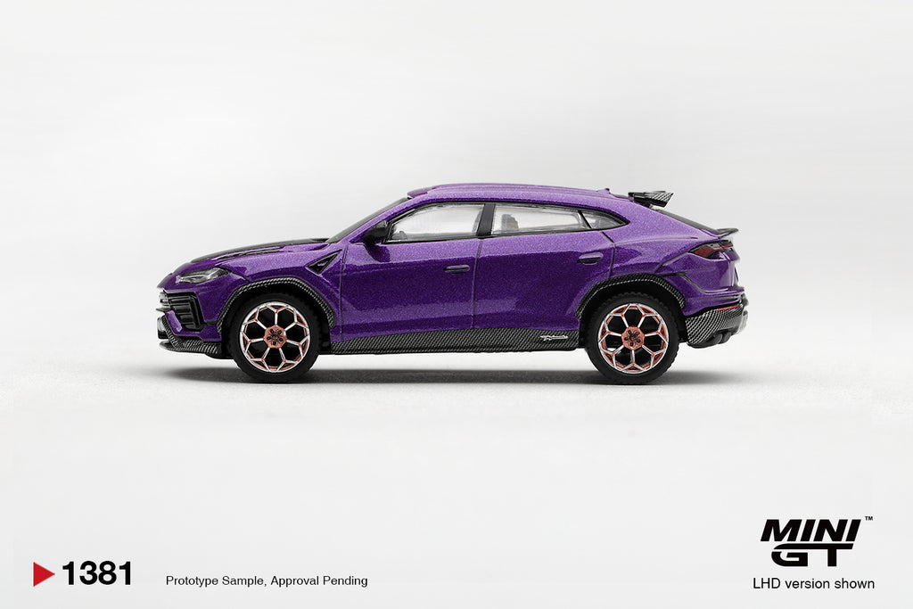 [PRE ORDER] Mini GT 1/64 Lamborghini Urus Performante Viola Pasifae MGT01381-L Diecast Scale Model