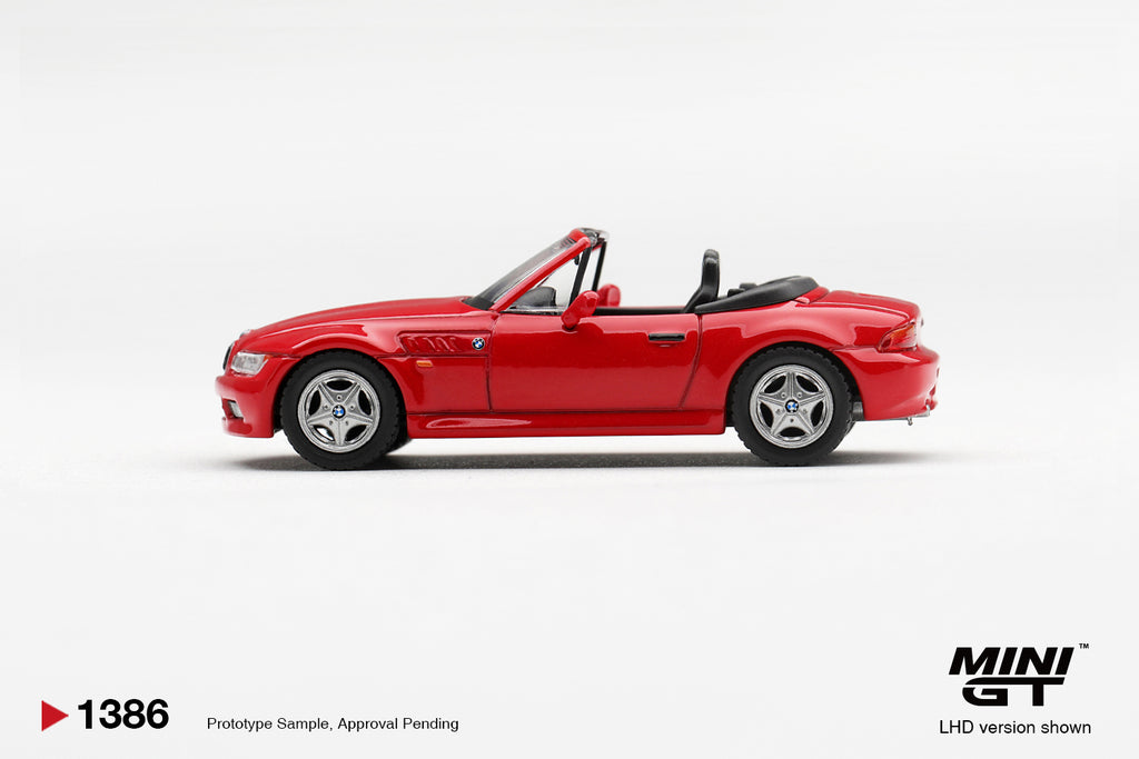 [PRE ORDER] Mini GT 1/64 BMW Z3 Hellrot MGT01386-L Diecast Scale Model
