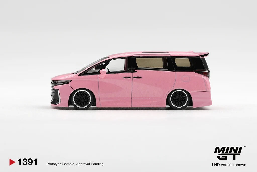 [PRE ORDER] Mini GT 1/64 Toyota Vellfire 40 KUHL Metallic Pink MGT01391-L Diecast Scale Model