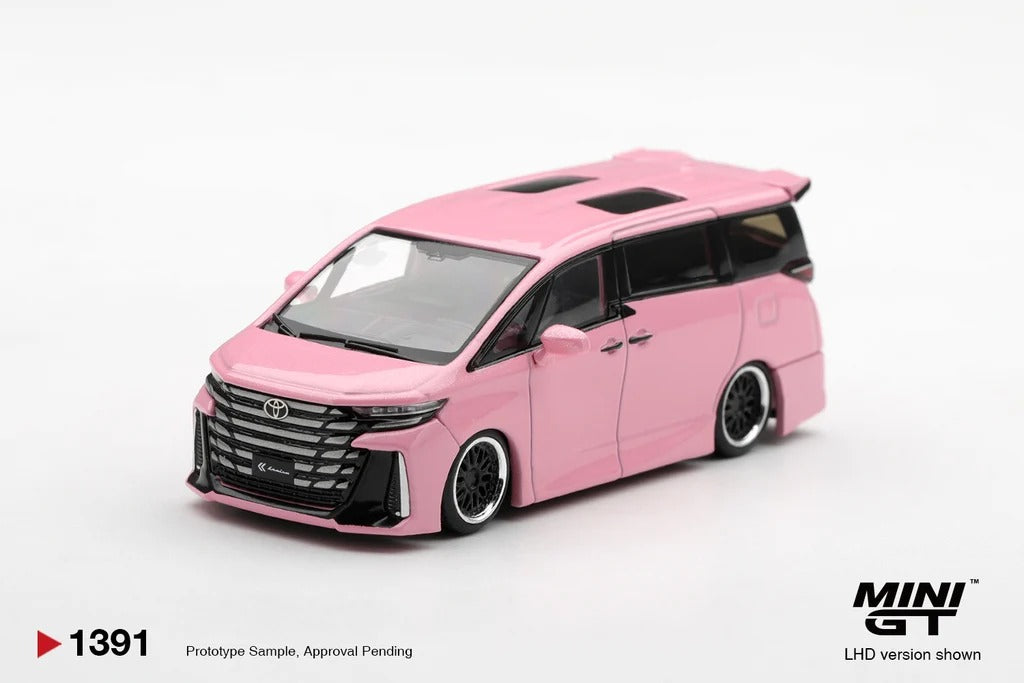 [PRE ORDER] Mini GT 1/64 Toyota Vellfire 40 KUHL Metallic Pink MGT01391-L Diecast Scale Model