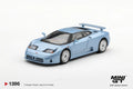 [PRE ORDER] Mini GT 1/64 Bugatti EB110 GT Metallic Blue Mondial de l'Automobile 1992 MGT01395-L Diecast Scale Model