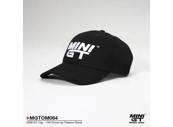 Mini GT //64 Driven By Passion Black Cap