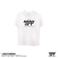 Mini GT T-shirt "Vibes" White /w Black Logo Medium MGTOM055-M