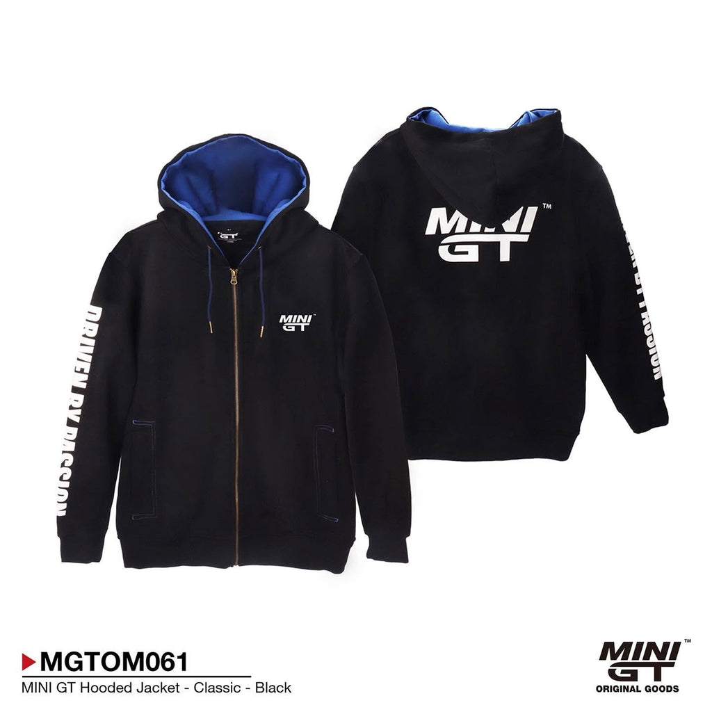 Mini GT Hooded Jacket Classic Black Large MGTOM061-L