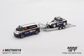 Mini GT 1/64 Porsche 911 Dakar #718 / Volkswagen ID. Buzz Porsche Centrum Gelderland Roughroads Set MGTS0019 Diecast Scale Model