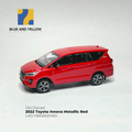 Custom Painted 1/64 2022 Toyota Innova Metallic Red PB55852MRD Diecast Scale Model
