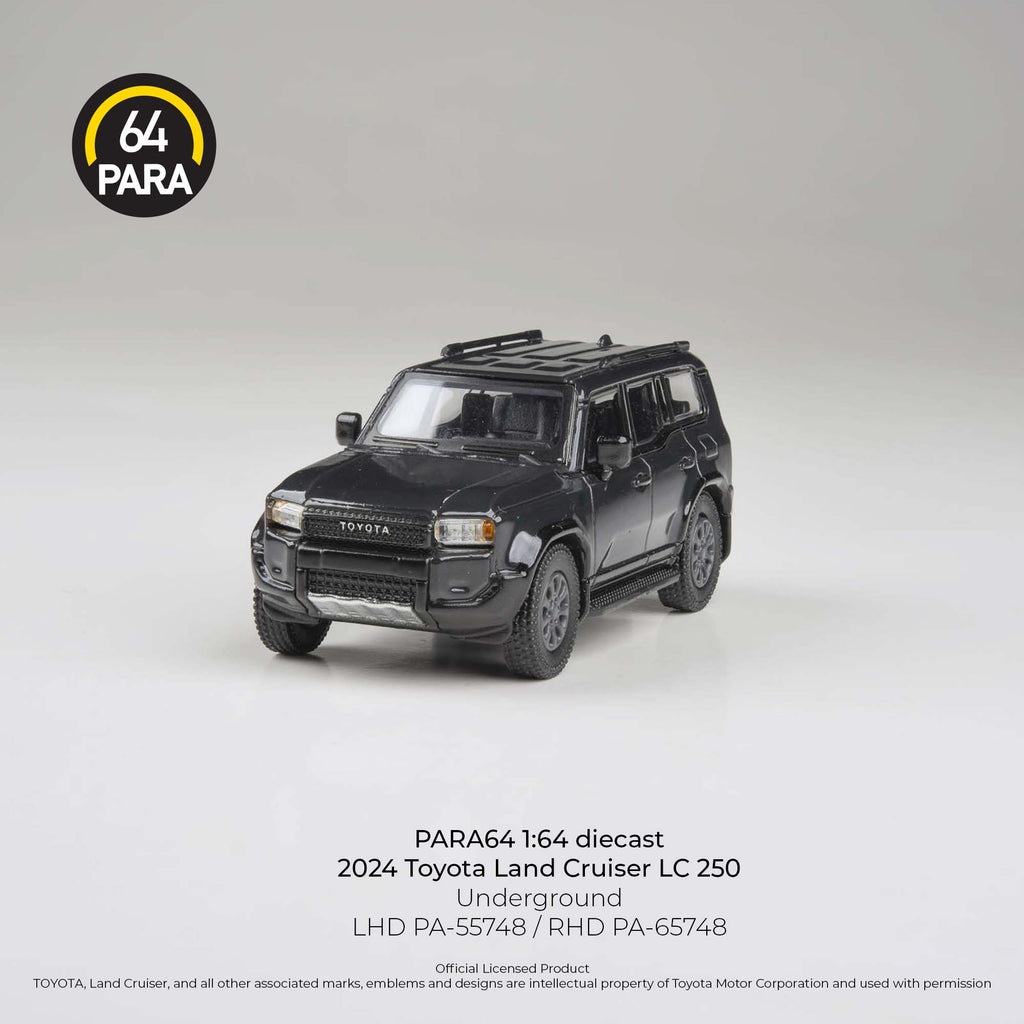 [PRE ORDER] Para64 1/64 Land Cruiser 250 Prado Underground PA-55748 Diecast Scale Model Car