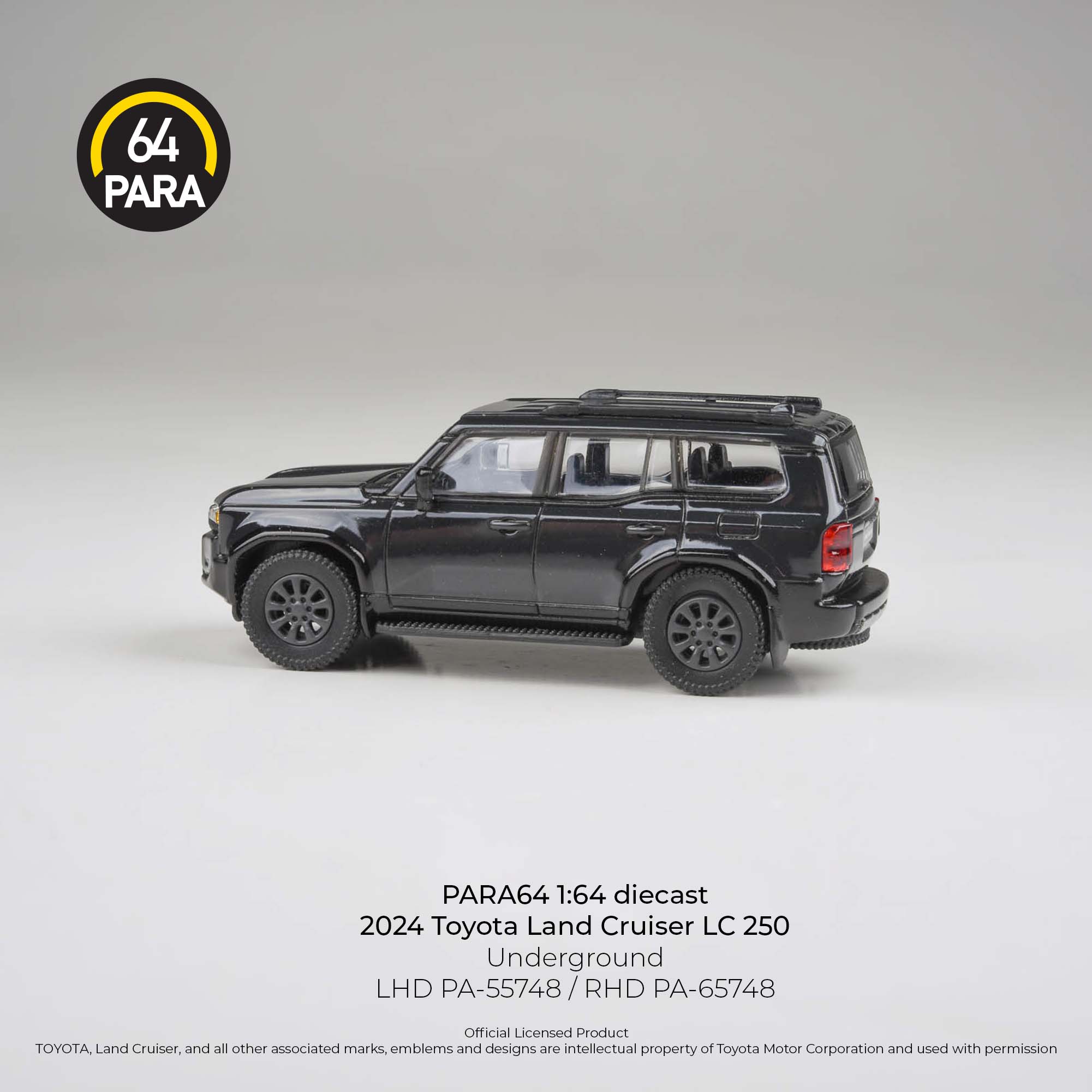 [PRE ORDER] Para64 1/64 Land Cruiser 250 Prado Underground PA-55748 Diecast Scale Model Car