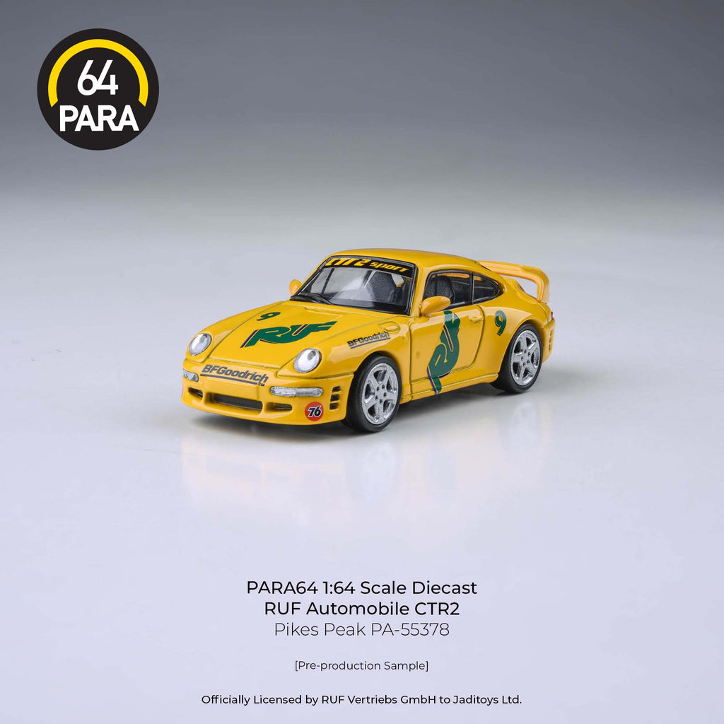 Para64 1/64 RUF Automobile CTR2 Pikes Peak PA55378 Diecast Scale Model Car