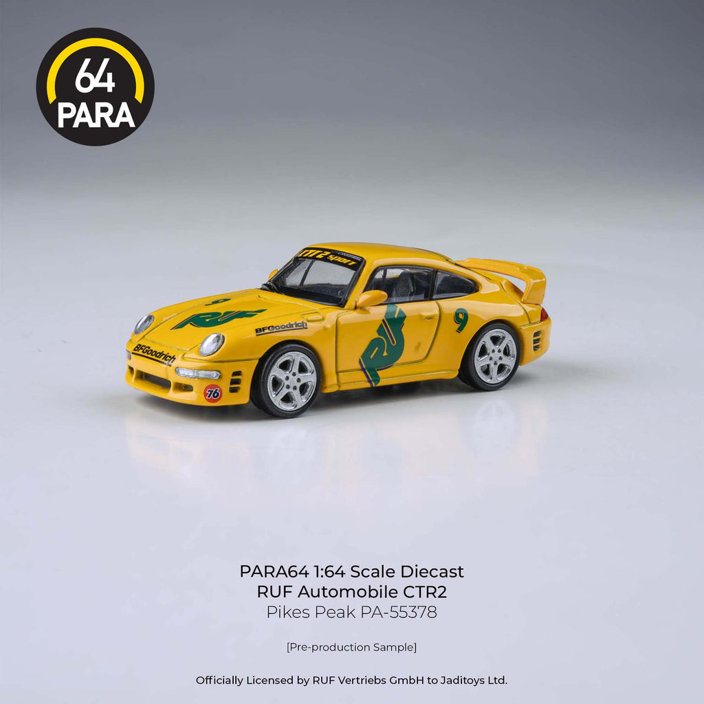 Para64 1/64 RUF Automobile CTR2 Pikes Peak PA55378 Diecast Scale Model Car
