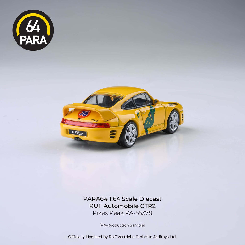 Para64 1/64 RUF Automobile CTR2 Pikes Peak PA55378 Diecast Scale Model Car