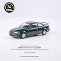 Para64 1/64 1999 Honda Civic Coupe EM1 Clover Green Pearl Metallic PA55625 Diecast Scale Model Car