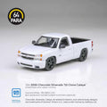 Para64 1/64 2006 Chevrolet Silverado Single Cab Summit White PB55834 Diecast Scale Model Car