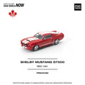 Pop Race 1/64 Shelby Mustang GT500 Red Vancouver Event Model PR640182 Diecast Scale Model