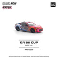 Pop Race 1/64 GR 86 CUP 1087X PR640207 Diecast Scale Model