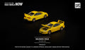 [PRE ORDER] Pop Race 1/64 MUGEN DC2 YELLOW PR640377  Diecast Scale Model