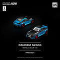 [PRE ORDER] Pop Race 1/64 PANDEM S2000 METALLIC BLUE PR640524 Diecast Scale Model