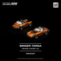 [PRE ORDER] Pop Race 1/64 SINGER TARGA BRONZE CHROME PR640527  Diecast Scale Model