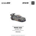 [PRE ORDER] Pop Race 1/64 RWB 930 GUN METAL PR640559 Diecast Scale Model
