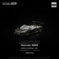 [PRE ORDER] Pop Race 1/64 Honda NSX GT3 EV022 Dark Chrome PRDC015 Diecast Scale Model