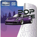 Pop Race 1/64 RWB 997 Purple PRE015 Diecast Scale Model