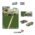[PRE ORDER] Pop Race 1/64 Pandem 620 Shark Mouth Fighter Green PRE029 Diecast Scale Model