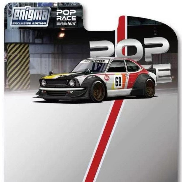 [PRE ORDER] Pop Race 1/64 Corolla KE25 Racing PRE034 Diecast Scale Model