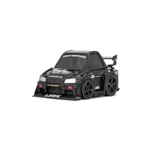 MiniGT Nissan LB-ER34 Super Silhouette SKYLINE Black (Blister) QZ00401-BL Diecast Scale Model