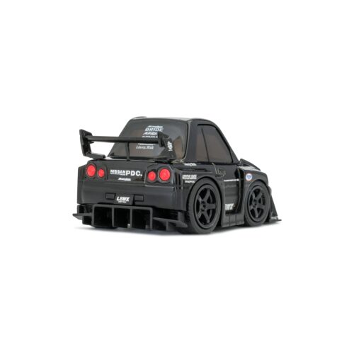 MiniGT Nissan LB-ER34 Super Silhouette SKYLINE Black (Blister) QZ00401-BL Diecast Scale Model
