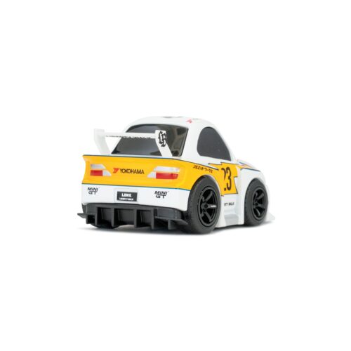 MiniGT Nissan LB-Super Silhouette S15 SILVIA Liberty Walk Presentation (Blister) QZ00501-BL Diecast Scale Model