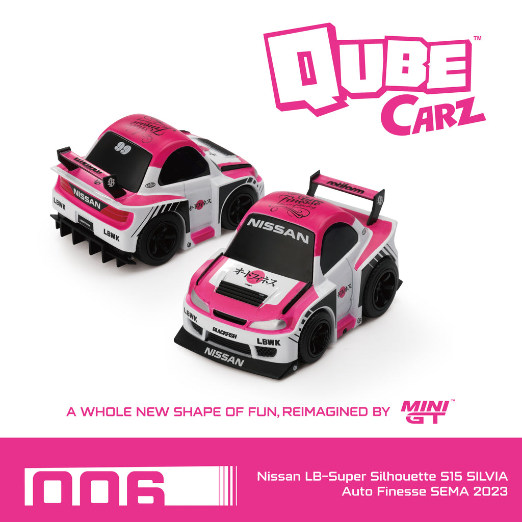 MiniGT Nissan LB-Super Silhouette S15 SILVIA Auto Finesse SEMA 2023 (Blister) QZ00502-BL Diecast Scale Model