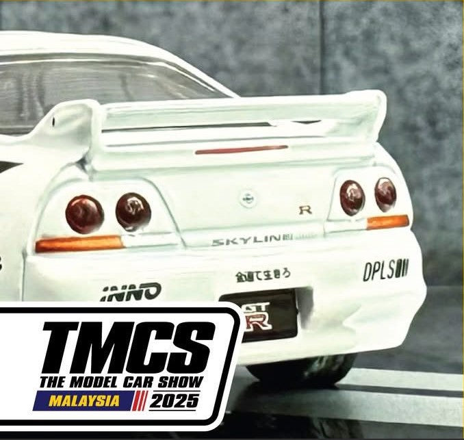 INNO64 1/64 Nissan Skyline GT-R (R33) DPLS X INNO64 IN64-DPLS-R33-TMCS25 Diecast Car Model