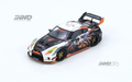 Inno64 1/64 GT-R R35 WIDEBODY AORUS X INNO64 Limited Edition IN64-R35LB-AORUS Diecast Scale Model