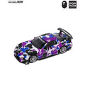 [PRE ORDER] Pop Race 1/64 RX7 FD3S BAPE HK 20th Anniversary Exclusive RX7BAPE01 Diecast Scale Model