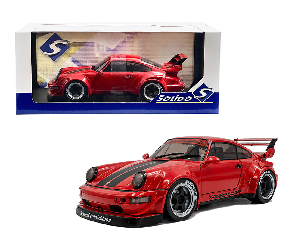 Solido 1/18 RWB Taikano Kaishin Red 2024 BNY1803182601 Diecast Scale Model