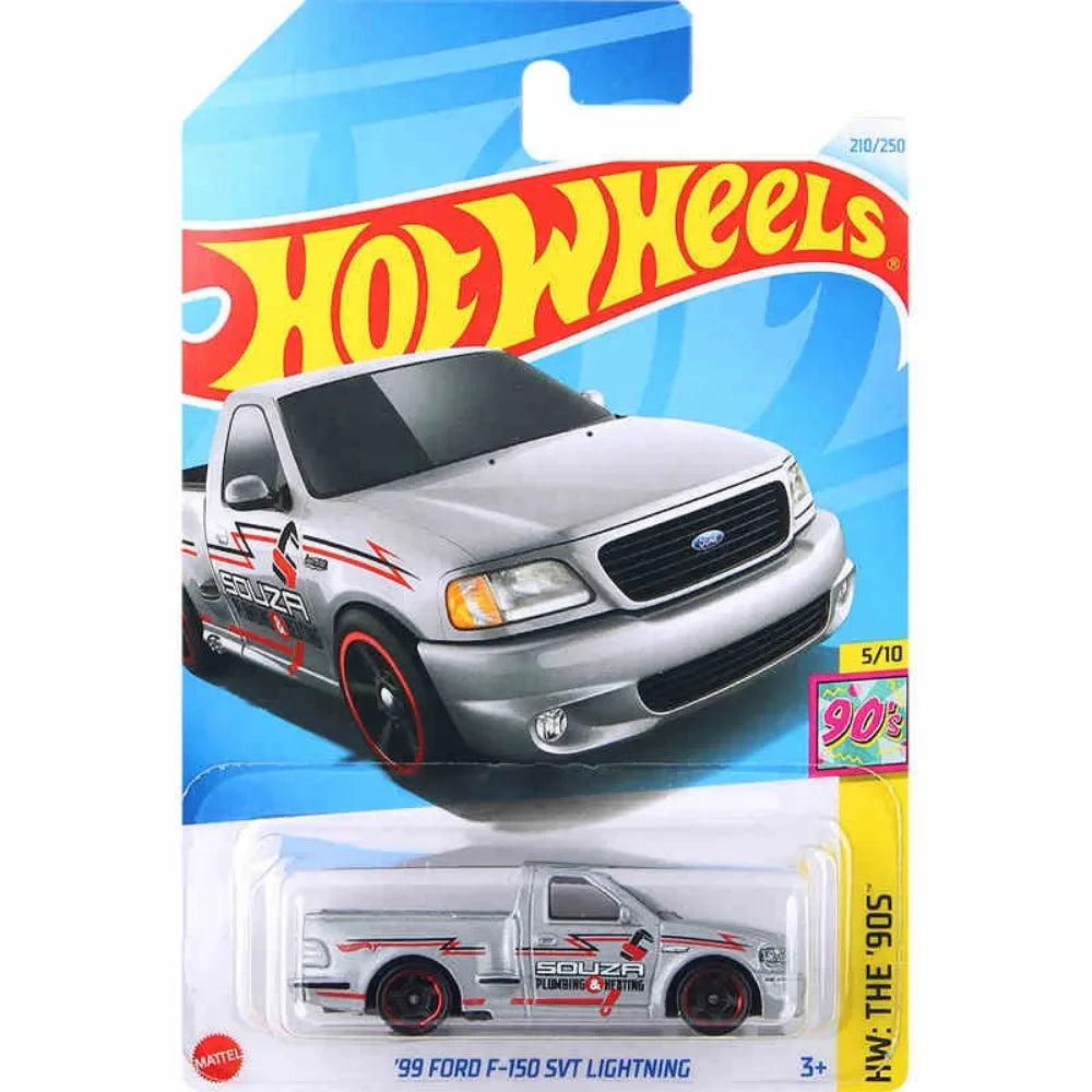 Hot Wheels 1/64 99 Ford 150 Gray BNYHW11122532 Diecast Scale Model