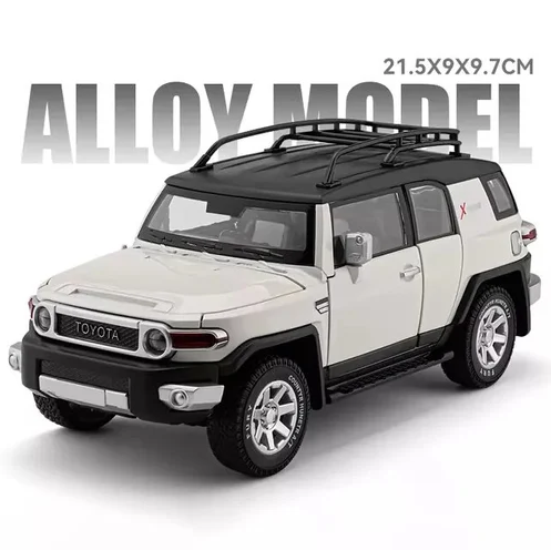 BNY 1/24 Toyota FJ Cruiser White BNY12408062502 Diecast Scale Model