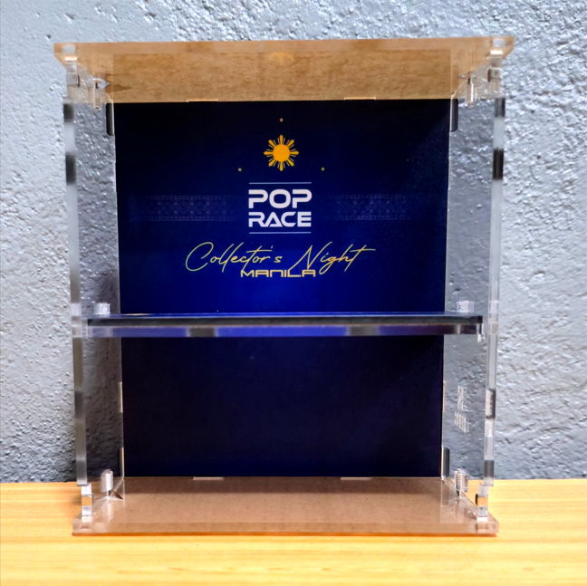 BNY Pop Race Dinner Car Philippine Diecast Exclusive 2025 Acrylic Case BNYAC-PRD25