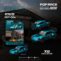 [PRE ORDER] Pop Race 1/64 RWB 930 TEAL CHROME PRT004 Diecast Scale Model