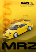 Inno64 1/64 Toyota MR2 (SW20) Yellow IN64-MR2-YL Diecast Scale Model