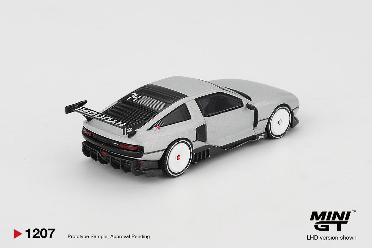 Mini GT 1/64 Hyundai Concept N Vision 74 (VP2) MGT01207-L Diecast Scale Model