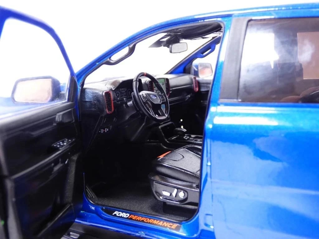 Solido 1/18 2024 Ford Ranger Raptor Blue Lightning BNY11805042601 Diecast Scale Model