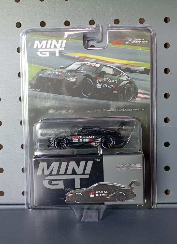 Mini GT 1/64 Nissan Z GT500 #230 2021 NISMO Presentation Blister JA2026020537 Diecast Scale Model