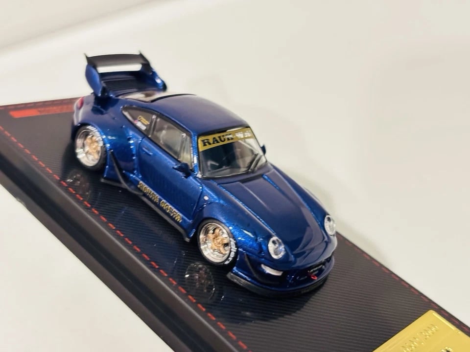 Ignition Model 1/64 RWB 993 Blue Metallic TMCS Malaysia 2026 Exclusive IG4143 Diecast Model Car