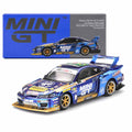 Mini GT 1/64 Nissan Silvia (S15) LB-Super Silhouette #555 Team MINI GT Liberty Walk 2025 Formula Drift MGT01157-R Diecast Scale Model
